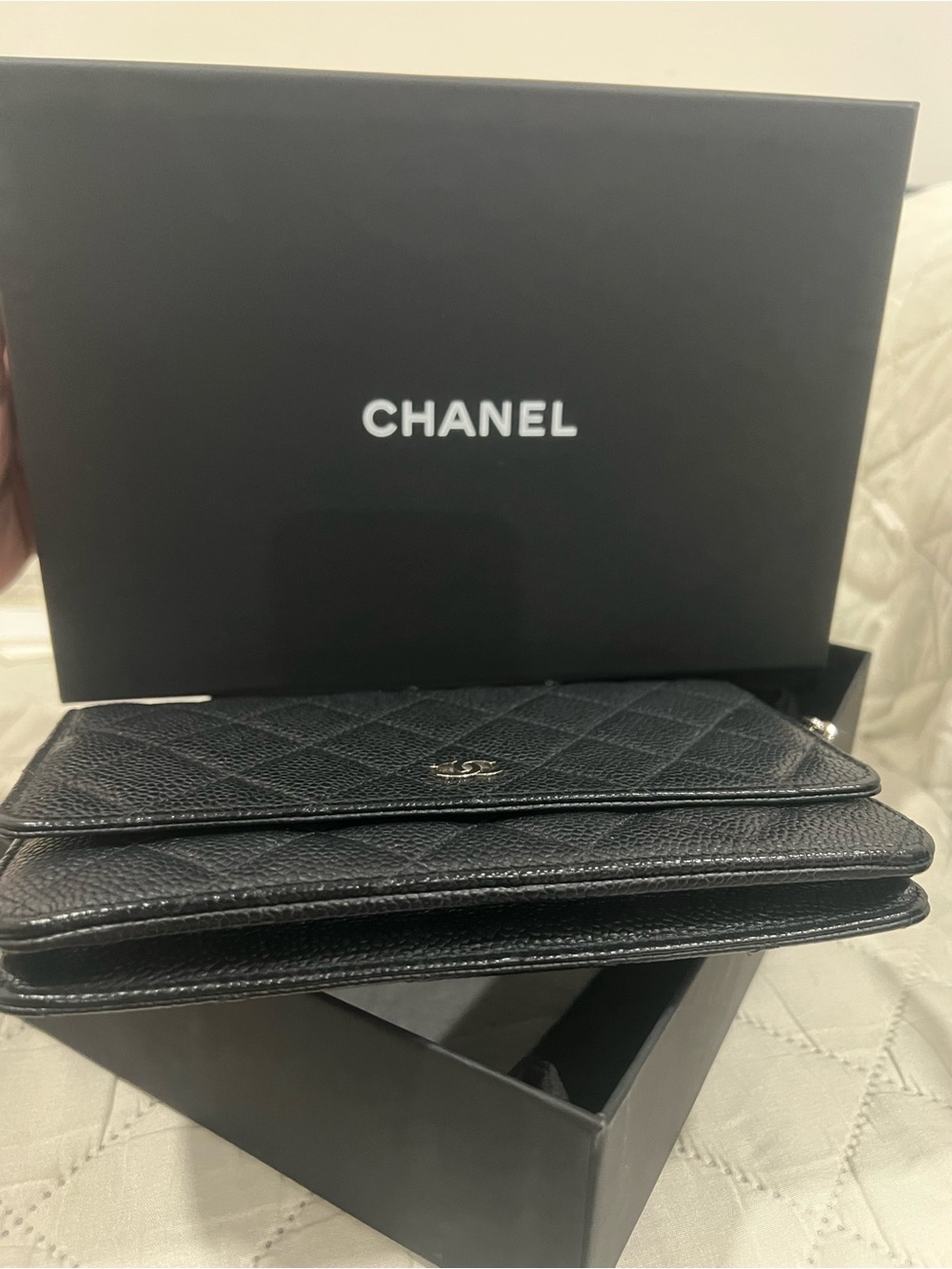 Chanel Classic Caviar WOC Crossbody - Picture 6 of 10